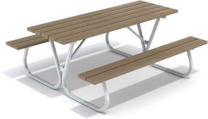 Picknickbord for parkmiljo