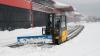 Snoplog for gaffeltruck med gummiskrapa