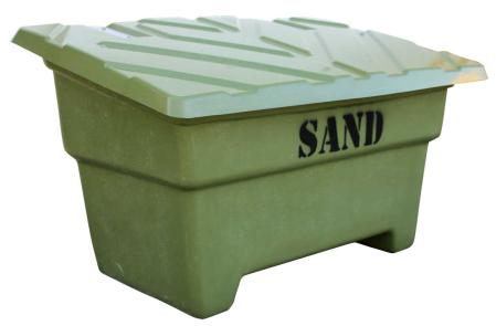Gatusandlada 550 liter gron