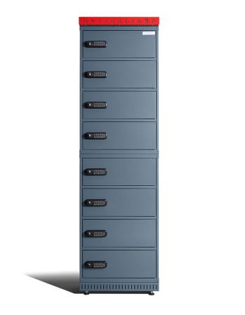 Laddskap for cykelbatteri