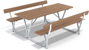Picknickbord rullstolsanpassad