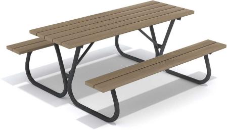 Picknickbord for parkmiljo