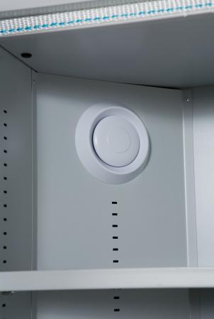 Kemikalieskap ventilerat