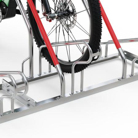 Cykelstall med ramlas