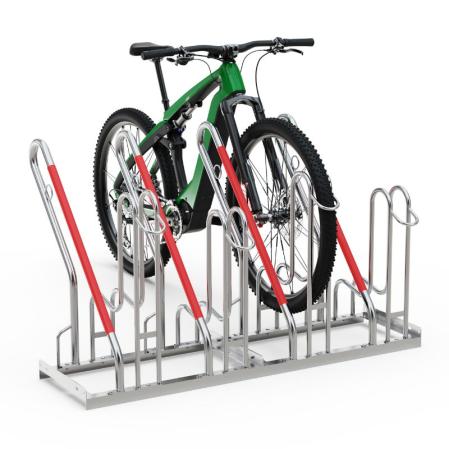 Cykelstall med ramlas