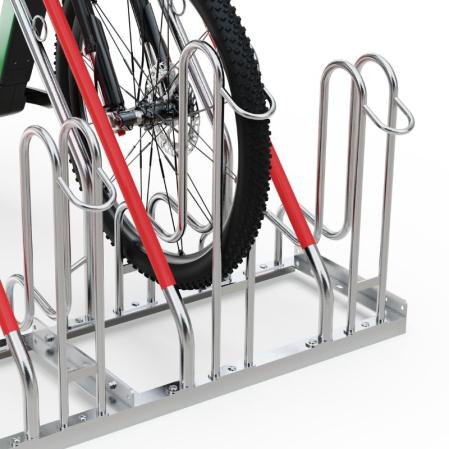 Cykelstall med ramlas