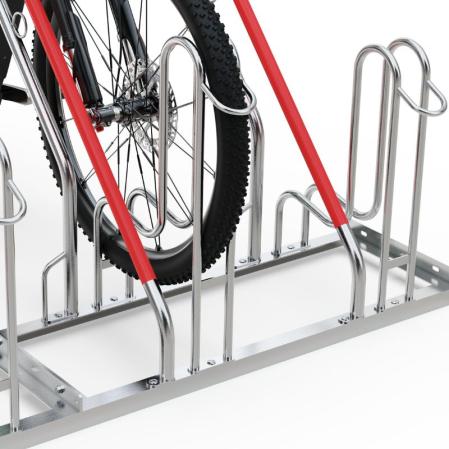 Cykelstall med ramlas