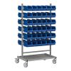 Montorvagn med plastbackar