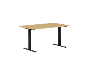 Skrivbord med fast T-stativ