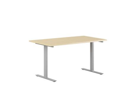 Skrivbord med fast T-stativ