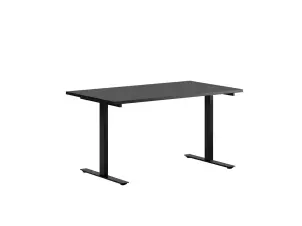 Skrivbord med fast T-stativ
