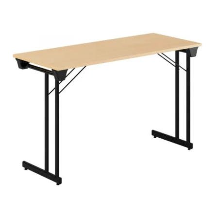 Stabilt och kraftigt konferensbord med fallbart stativ