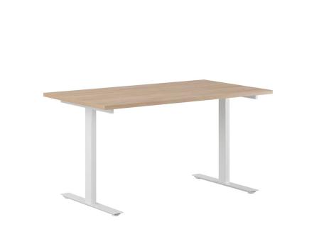 Skrivbord med fast T-stativ