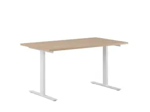 Skrivbord med fast T-stativ