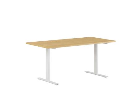 Skrivbord med fast T-stativ