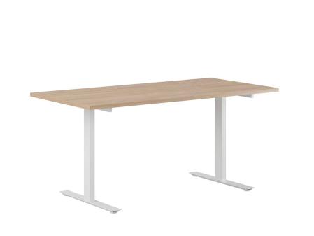 Skrivbord med fast T-stativ