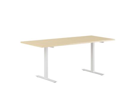 Skrivbord med fast T-stativ