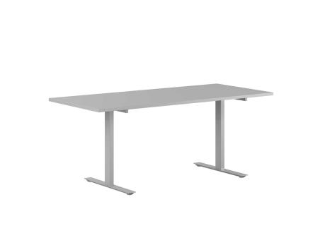 Skrivbord med fast T-stativ