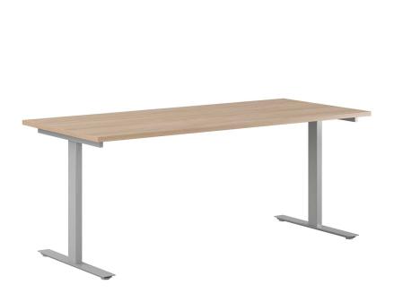 Skrivbord med fast T-stativ