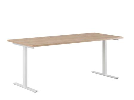 Skrivbord med fast T-stativ