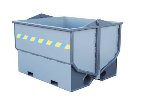 Bottentommande container