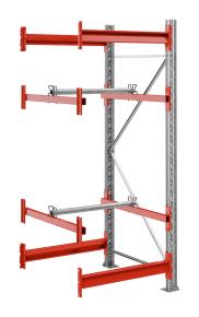 Kabeltrumsupphangning for pallstall