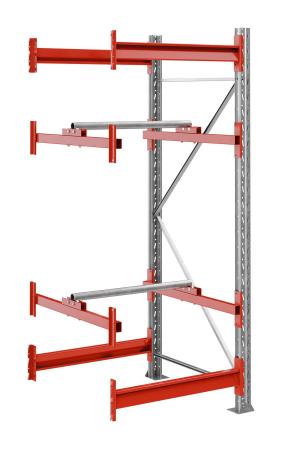 Kabeltrumsupphangning for pallstall