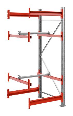 Kabeltrumsupphangning for pallstall