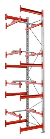Kabeltrumsupphangning for pallstall