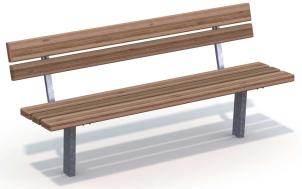 Soffa for parkmiljo