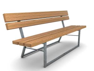 Soffa for parkmiljo
