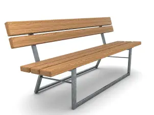 Soffa for parkmiljo