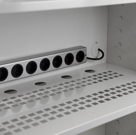 Batteriskap brandisolerat