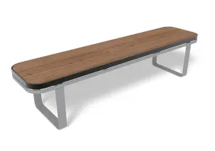 Parkbank varmebehandlad