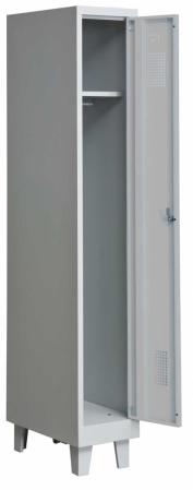 Helsvetsat kladskap med ben och 1 dorr