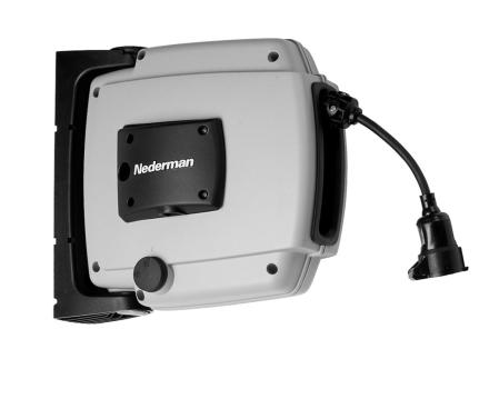 Kabelupprullare for elverktyg