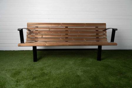 Parksoffa varmebehandlad