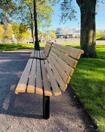 Parksoffa varmebehandlad