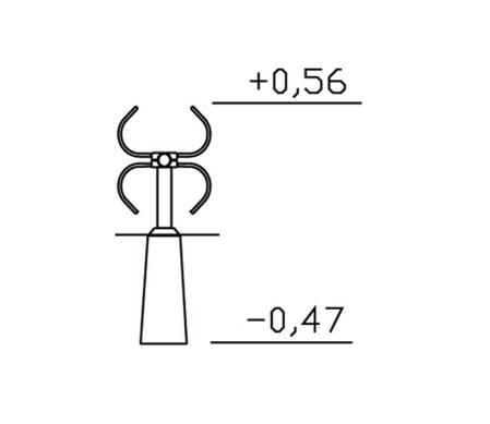 Cykelstall for nedgravning