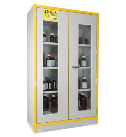 Brandklassat kemikalieskap