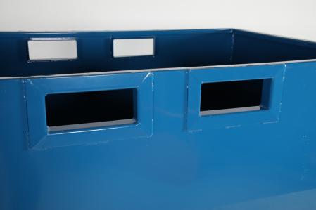 Bottentommande container 700L
