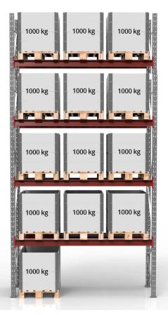 Pallstall startsektion 12 ton 