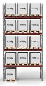 Pallstall startsektion 12 ton 