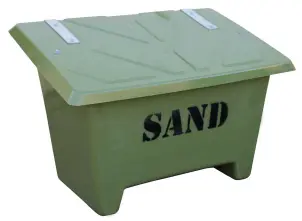 Gatusandlada 250 liter gron