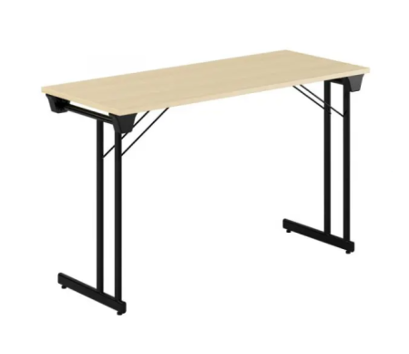 Stabilt och kraftigt konferensbord med fallbart stativ