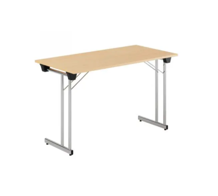 Stabilt och kraftigt konferensbord med fallbart stativ