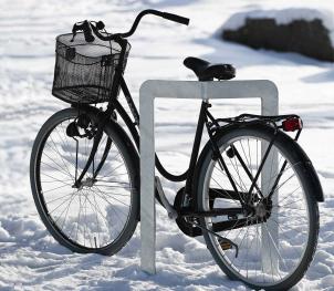 Cykelstall forankring ovan mark