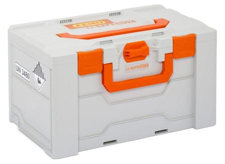 Batterilada brandskyddande