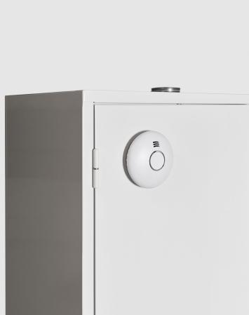 Batteriskap brandisolerat