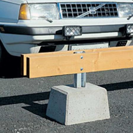 Parkeringsracke dubbelt for nedgjutning